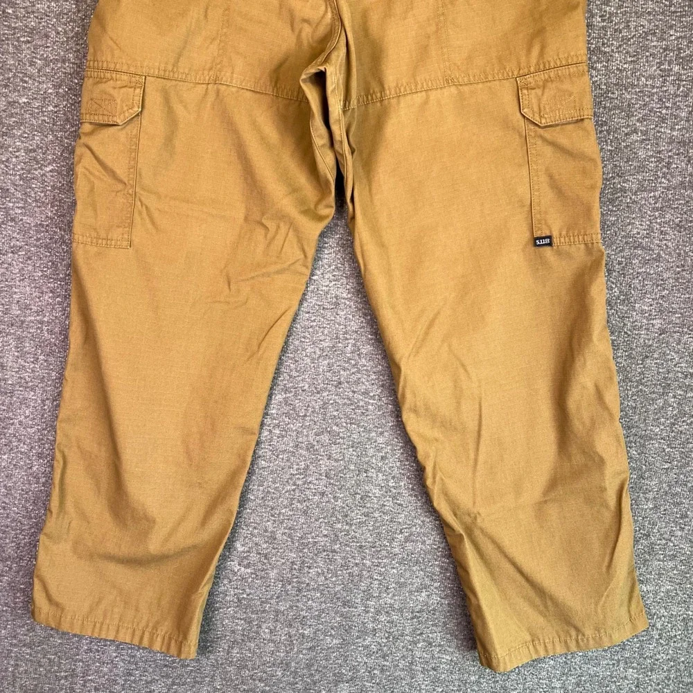5.11 Tactical‎ Cargo Pants Mens 34x30 Brown Taclite Pro Ripstop Utility Workwear